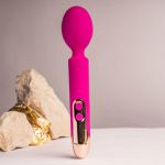 ROCKS- OFF - ORIEL FLEXIBLE WAND VIBRATOR FUCHSIA - Image 2