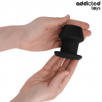 ADDICTED TOYS - EXTREME HOLLOW ANAL PLUG SILICONE SIZE S 7.5 CM – Bild 3