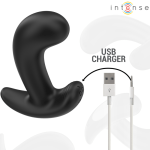 INTENSE - CHANDLER ANAL PLUG 10 VIBRATIONS BLACK REMOTE CONTROL - Billede 6
