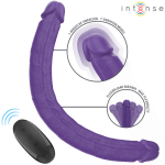 INTENSE - GUNTER DILDO DOUBLE VIBRATOR 40 CM PURPLE REMOTE CONTROL - Bild 2