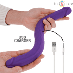 INTENSE - GUNTER DILDO DOUBLE VIBRATOR 40 CM PURPLE REMOTE CONTROL - Bild 4