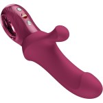 FUN FACTORY - BI STRONIC CURVE THRUSTING RABBIT PULSATORS WINE RED - Image 2