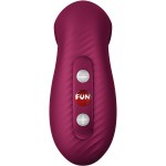 FUN FACTORY - DESIRE AIR PULSE VIBRATOR WINE RED – Bild 3