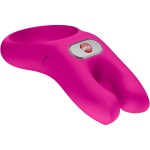 FUN FACTORY - NOS CLASSIC VIBRATING COCK RING MAGENTA - Billede 2
