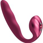 FUN FACTORY - ALLEGRO INSERTABLE DOUBLE AIR PULSE VIBRATOR WINE RED