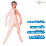 INTENSE DOLLS - ANTHONY INFLATABLE DOLL WITH 3D PENIS - Billede 2