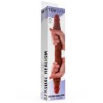 GET REAL - DOUBLE-ENDED SILICONE DILDO CARAMEL 40 CM - Image 4