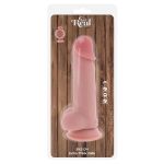 GET REAL - DELUXE REALISTIC PENIS WITH TESTICLES EXTRA THICK 34.5 CM - Bild 5