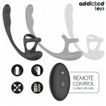 ADDICTED TOYS - ANAL PLUG WITH VIBRATION AND 360º WAVING AND TESTICLE STIMULATOR – Bild 5