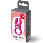 FUN FACTORY - NOS PRO VIBRATING COCK RING MAGENTA – Bild 7