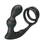 MR PLAY - VIBRATING ANAL PLUG WITH PENIS RING REMOTE CONTROL - Image 3