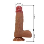 PRETTY LOVE - DUVALL REALISTIC DILDO WITH SUCTION CUP 19.3 CM -Ø- 4.5 CM - Bild 6