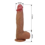 PRETTY LOVE - ORTON REALISTIC DILDO WITH SUCTION CUP 23.5 CM -Ø- 4.9 CM - Bild 7