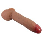 PRETTY LOVE - MENDEL REALISTIC DILDO WITH SUCTION CUP 25.5 CM -Ø- 5.6 CM - Billede 4
