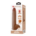 PRETTY LOVE - MENDEL REALISTIC DILDO WITH SUCTION CUP 25.5 CM -Ø- 5.6 CM - Billede 8