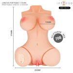 INTENSE DEEP TOUCH - VERO TORSO ANUS AND VAGINA WITH SUCTION, HEAT, VIBRATION AND VOICE EFFECTS WITH REMOTE CONTROL 5.5 KG – Bild 6
