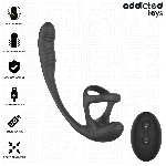 ADDICTED TOYS - ANAL PLUG WITH VIBRATION AND 360º WAVING AND TESTICLE STIMULATOR – Bild 2