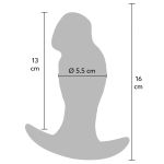 HIDDEN DESIRE - INFERNO REALISTIC BUTTPLUG 16 CM - Billede 5