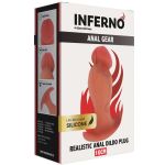 HIDDEN DESIRE - INFERNO REALISTIC BUTTPLUG 10 CM - Billede 6