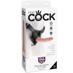 KING COCK - HARNESS WITH REALISTIC PENIS NATURAL 17.8 CM - Billede 4