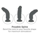 KING COCK - 23 CM VIBRATING COCK FLESH – Bild 6