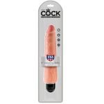 KING COCK 23 CM VIBRATING STIFFY - FLESH - Billede 3