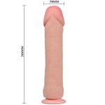 BAILE - THE BIG PENIS NATURAL REALISTIC DILDO 26 CM – Bild 5