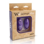 WOMANVIBE - ALSAN SILICONE REMOTE CONTROL EGG PURPLE - Image 2