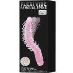 BAILE - FLEXI VIBE SENSUAL SPINE BENDABLE VIBRATING DILDO LILAC 23.5 CM - Image 2