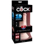 KING COCK - TRIPLE DENSITY DILDO 15 CM - Image 5