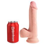KING COCK - TRIPLE DENSITY DILDO 19 CM - Image 2