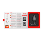 ONINDER - RIO VIBRATING ANAL PLUG BLACK - FREE APP - Image 5