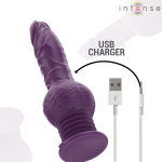 INTENSE - TATUM MULTIFUNCTION VIBRATOR WITH UP AND DOWN VIBRATION 24 CM PURPLE - Image 7