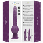 INTENSE - TATUM MULTIFUNCTION VIBRATOR WITH UP AND DOWN VIBRATION 24 CM PURPLE - Image 8
