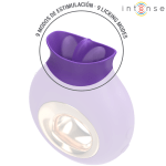 INTENSE - TULI CLITORIS STIMULATOR 9 VIBRATIONS & 9 OSCILLATIONS PURPLE - Image 5