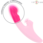 INTENSE - EMI VIBRATOR 13.5 CM MULTIFUNCTION 3 IN 1 10 VIBRATIONS PINK – Bild 5