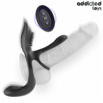 ADDICTED TOYS - DOUBLE PENIS RING WITH CLITORAL STIMULATOR - Billede 3