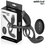 ADDICTED TOYS - DOUBLE PENIS RING WITH CLITORAL STIMULATOR